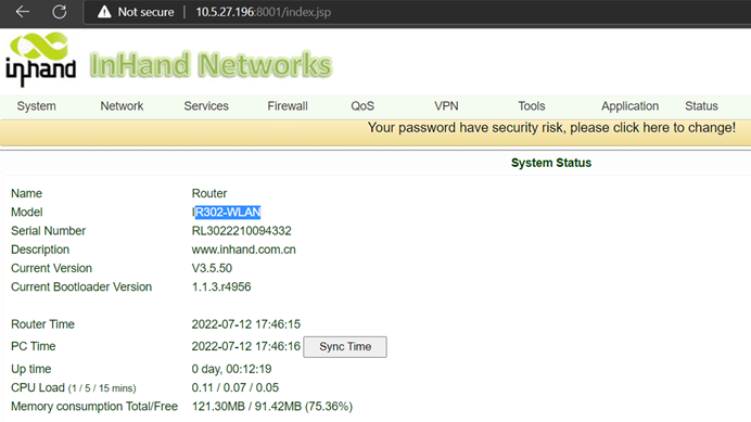 How to set up port forwarding - InHand